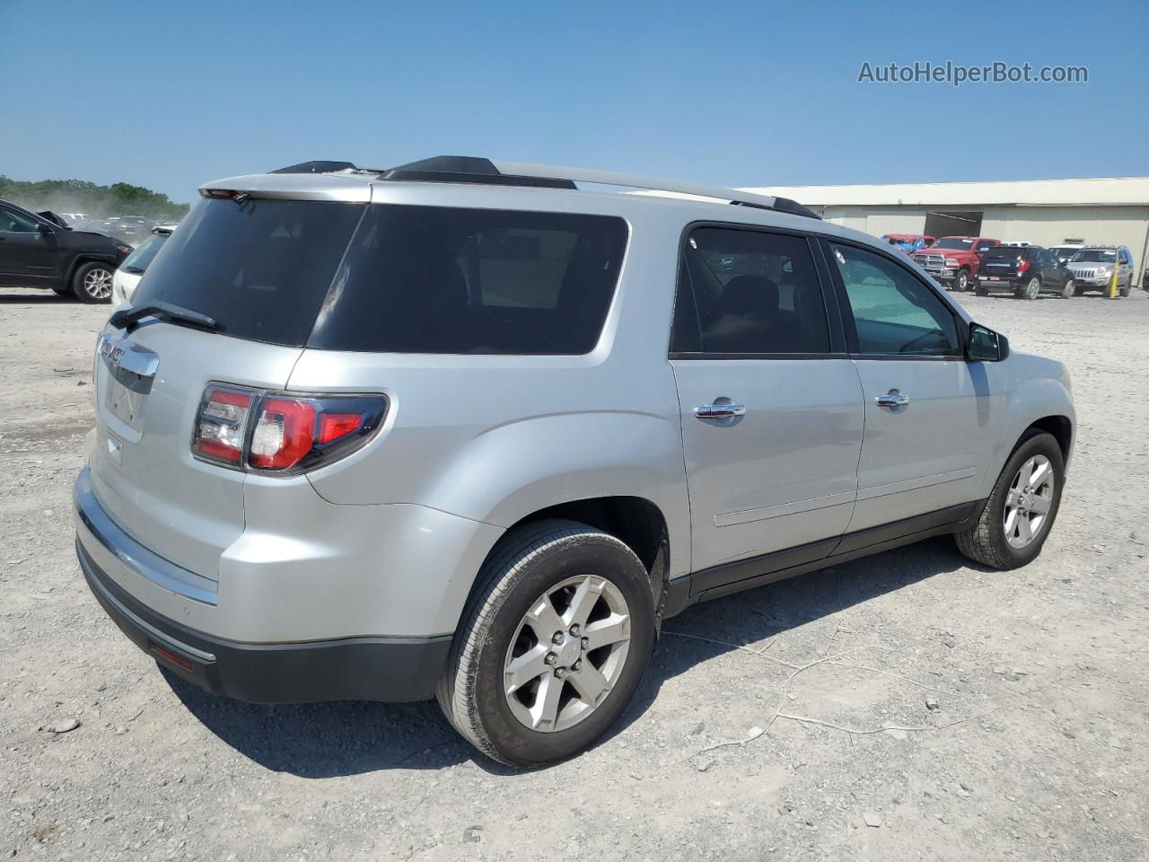 2013 Gmc Acadia Sle Silver vin: 1GKKRPKD3DJ217795