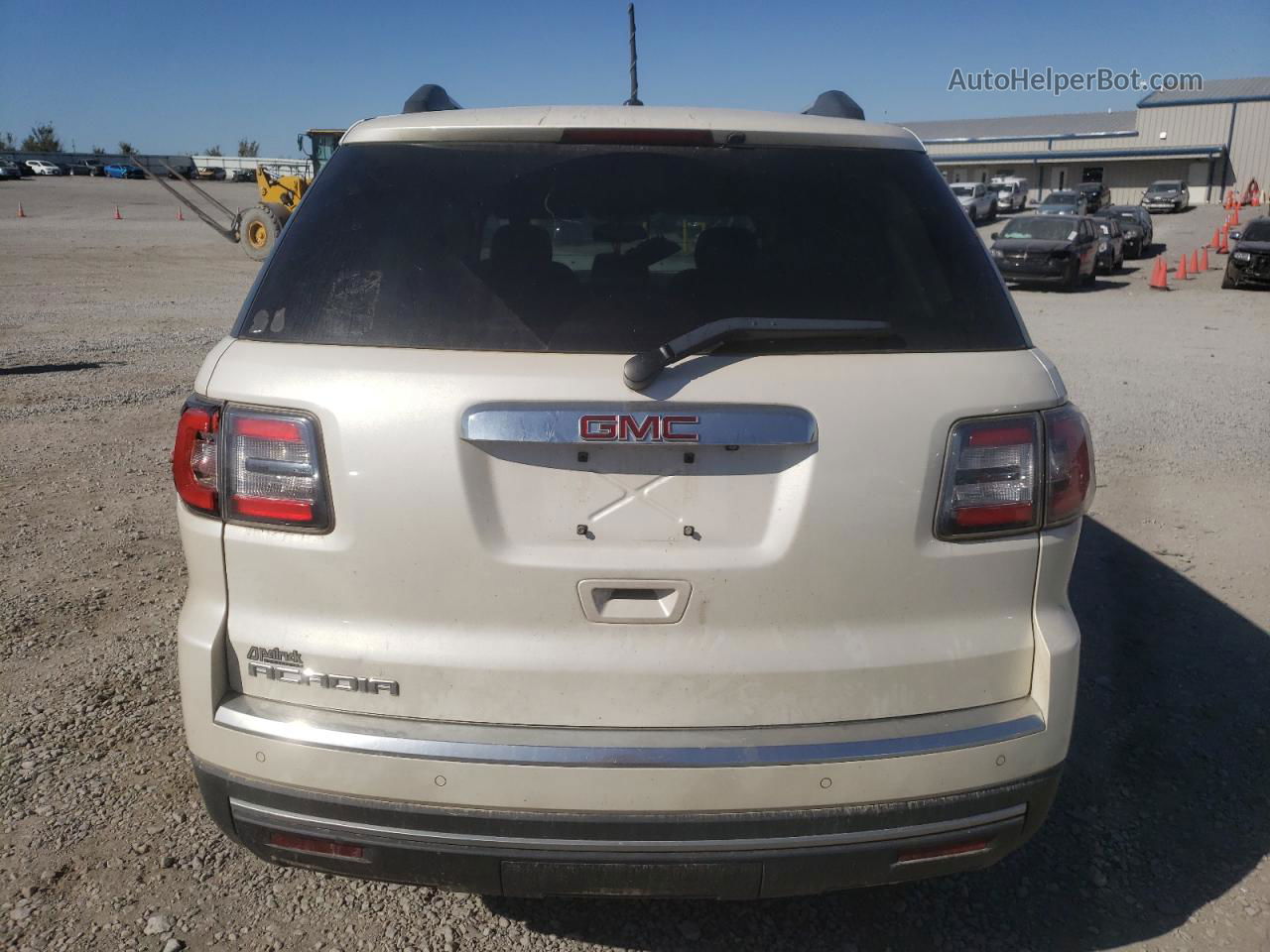 2013 Gmc Acadia Sle White vin: 1GKKRPKD3DJ265944