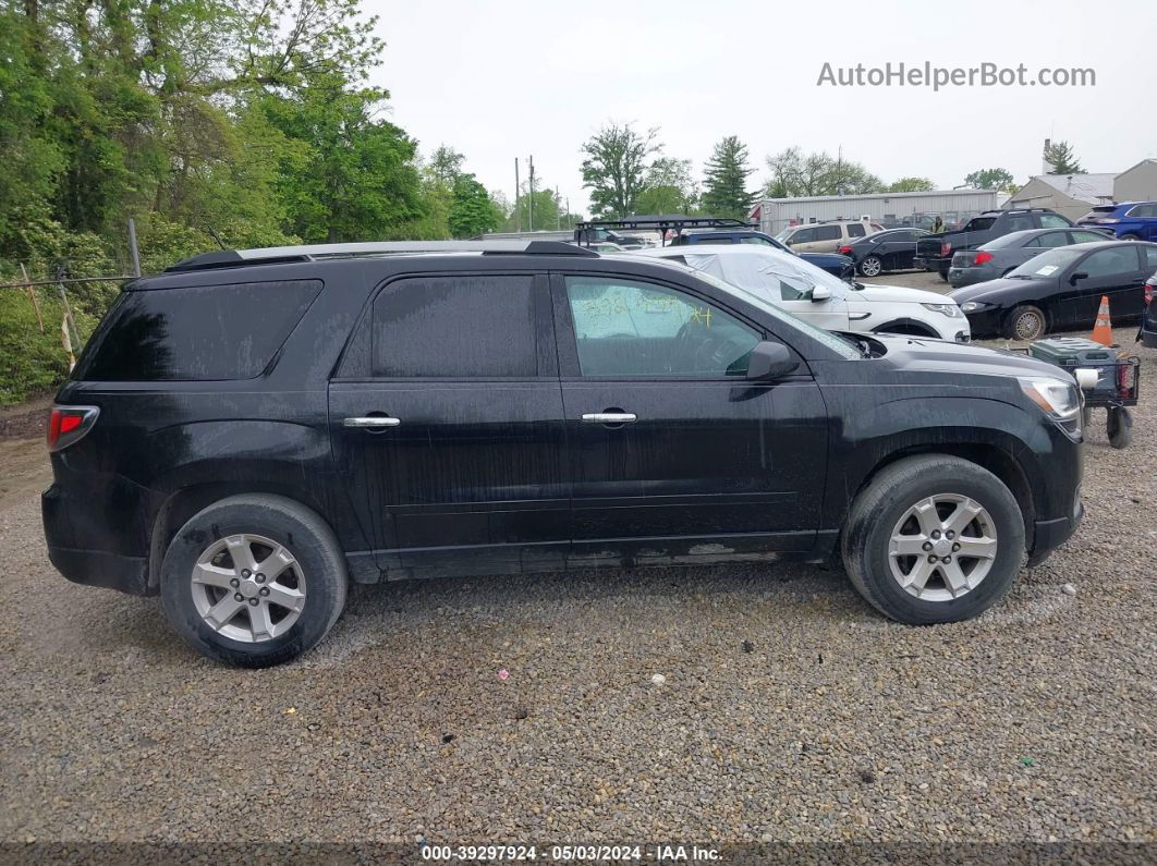 2014 Gmc Acadia Sle-2 Black vin: 1GKKRPKD3EJ178840