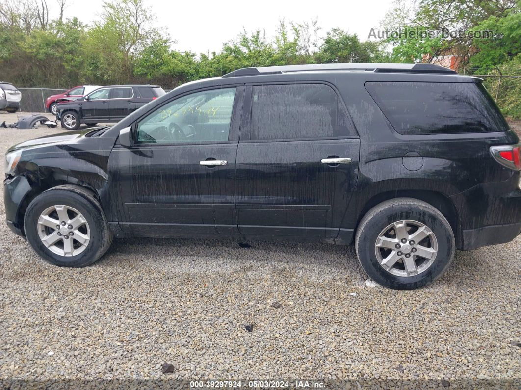 2014 Gmc Acadia Sle-2 Black vin: 1GKKRPKD3EJ178840