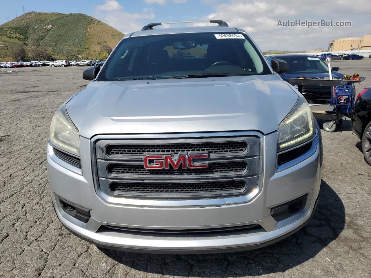 2014 Gmc Acadia Sle Silver vin: 1GKKRPKD3EJ197887