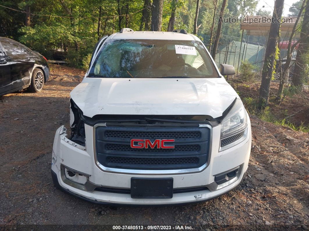 2014 Gmc Acadia Sle-2 White vin: 1GKKRPKD3EJ328641