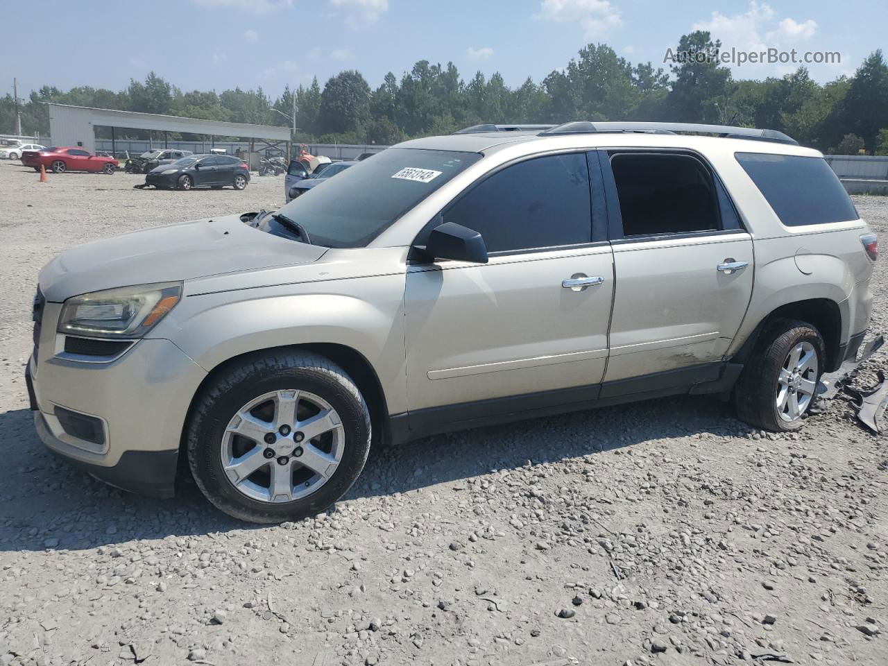 2013 Gmc Acadia Sle Gold vin: 1GKKRPKD4DJ184905