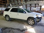 2013 Gmc Acadia Sle White vin: 1GKKRPKD4DJ240132