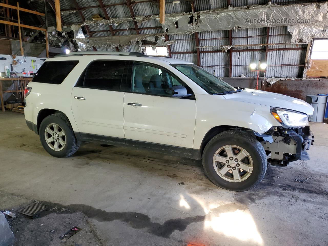 2013 Gmc Acadia Sle Белый vin: 1GKKRPKD4DJ240132