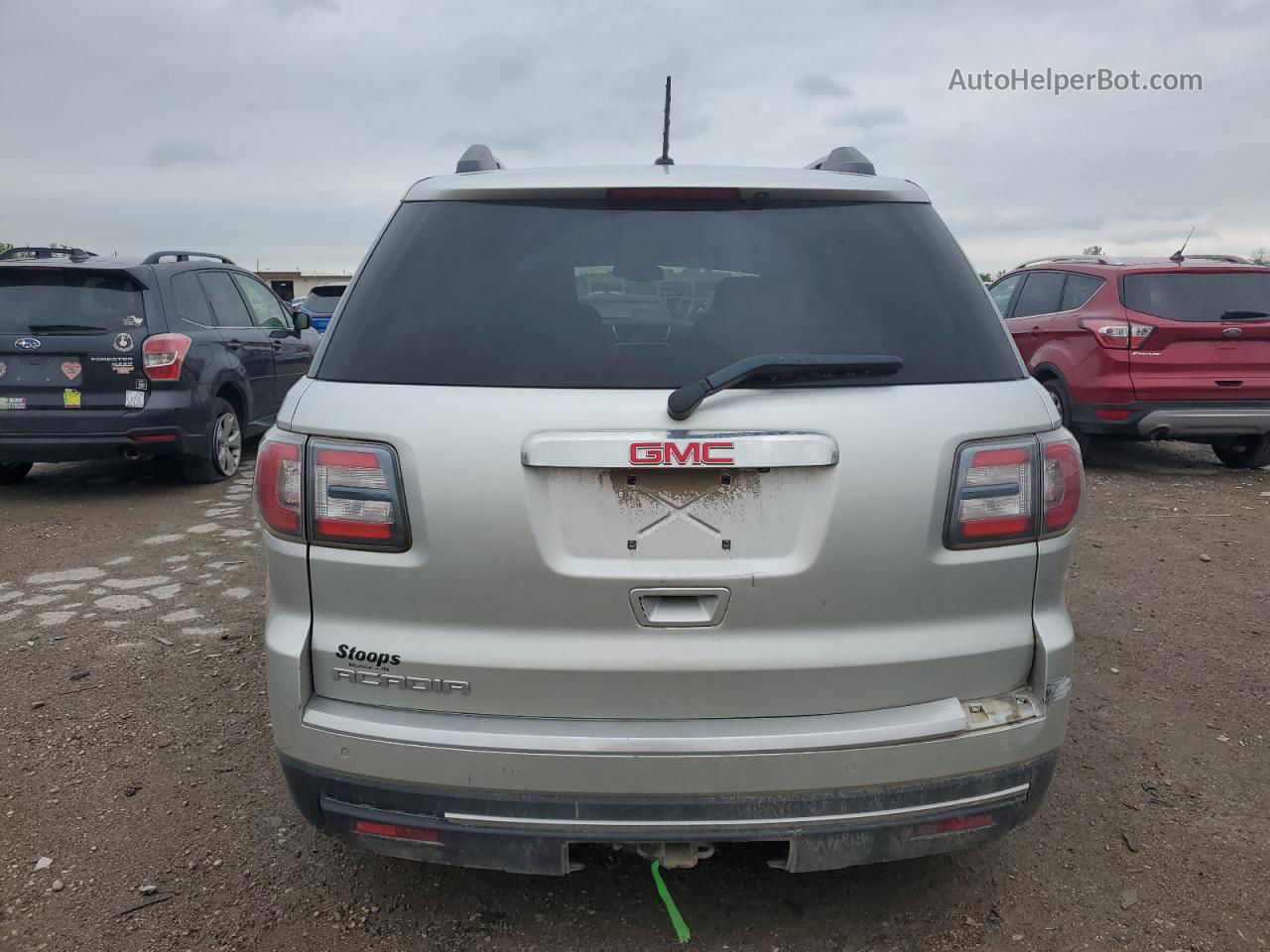 2014 Gmc Acadia Sle Серебряный vin: 1GKKRPKD5EJ374911