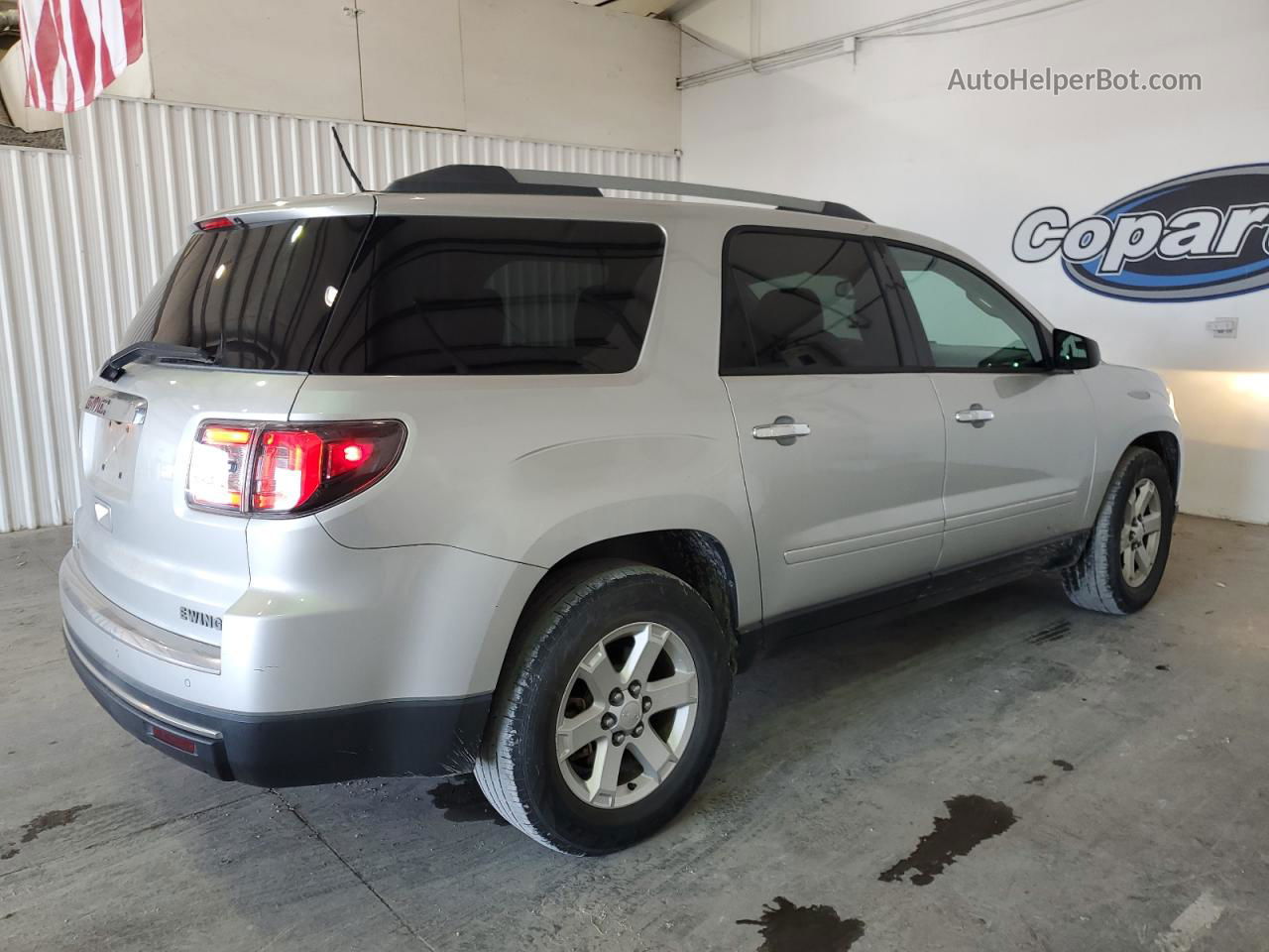 2014 Gmc Acadia Sle Серебряный vin: 1GKKRPKD6EJ164009