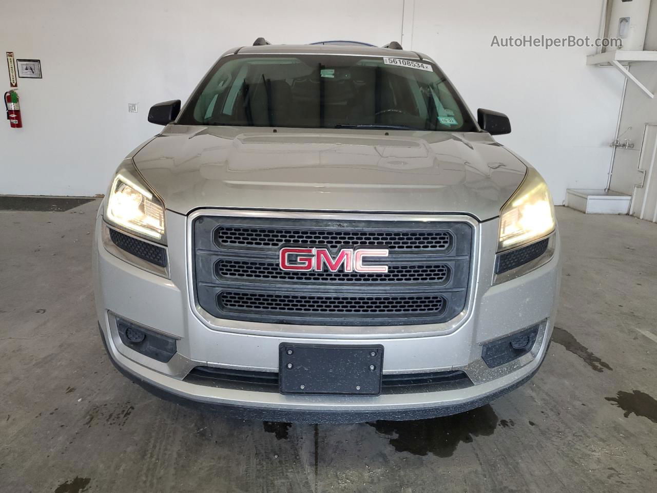 2014 Gmc Acadia Sle Серебряный vin: 1GKKRPKD6EJ164009