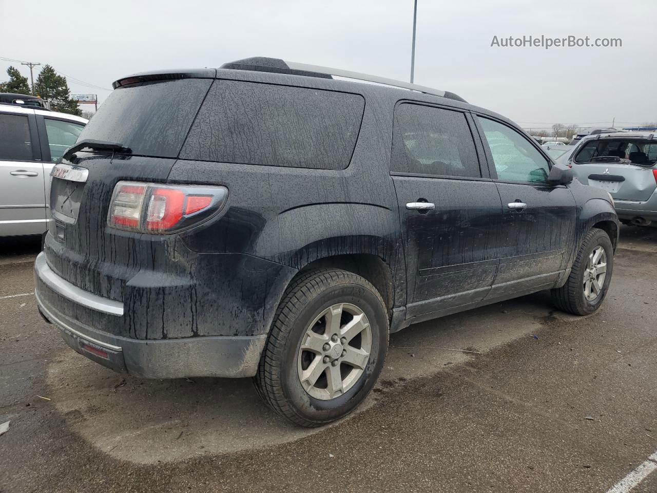 2013 Gmc Acadia Sle Black vin: 1GKKRPKD7DJ139960