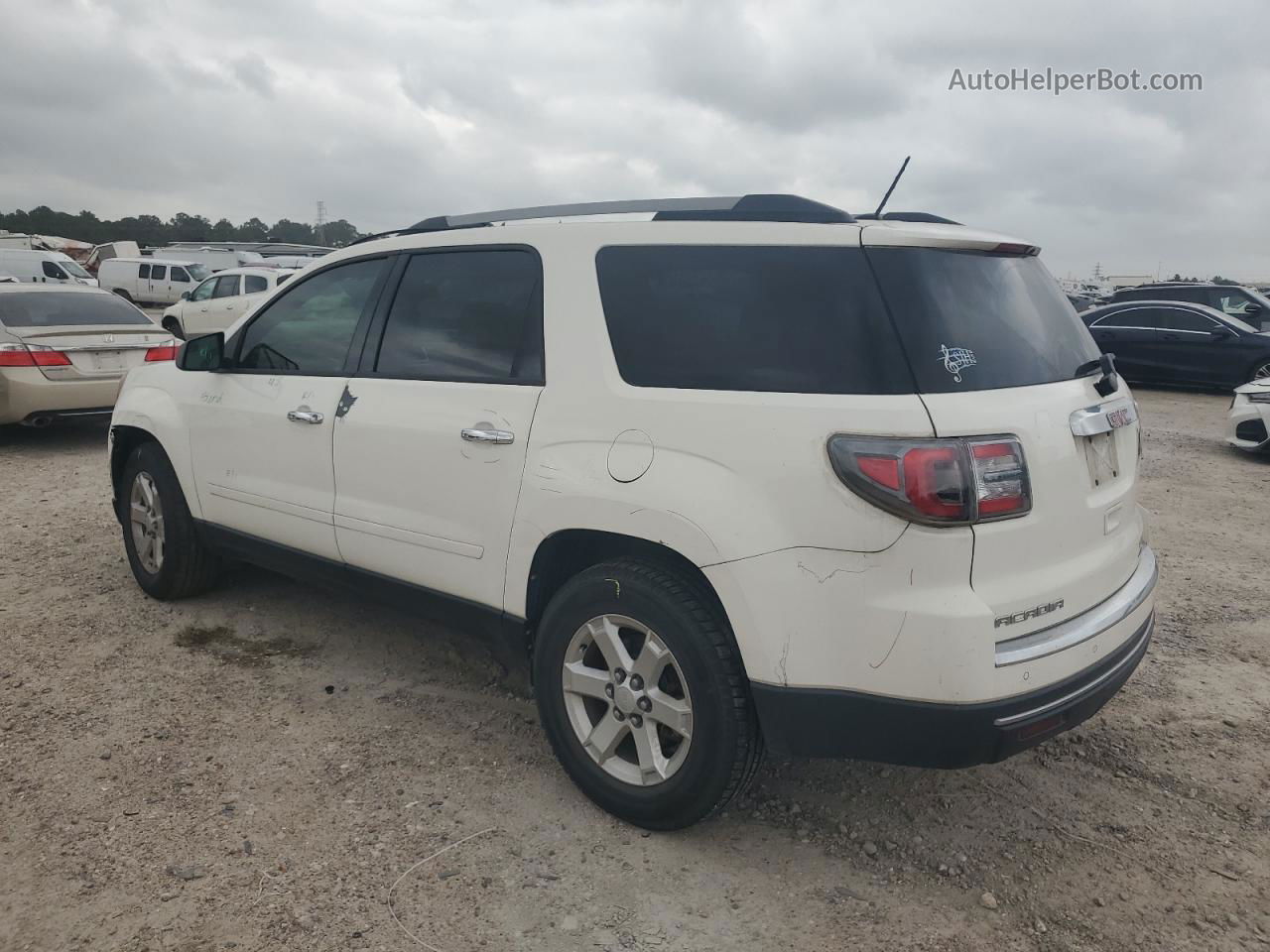 2013 Gmc Acadia Sle Белый vin: 1GKKRPKD7DJ190374