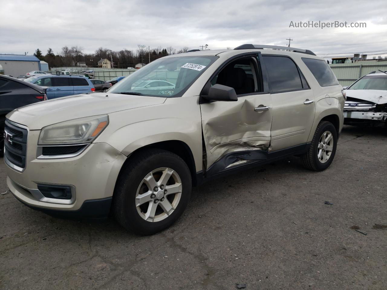 2013 Gmc Acadia Sle Tan vin: 1GKKRPKD7DJ220117