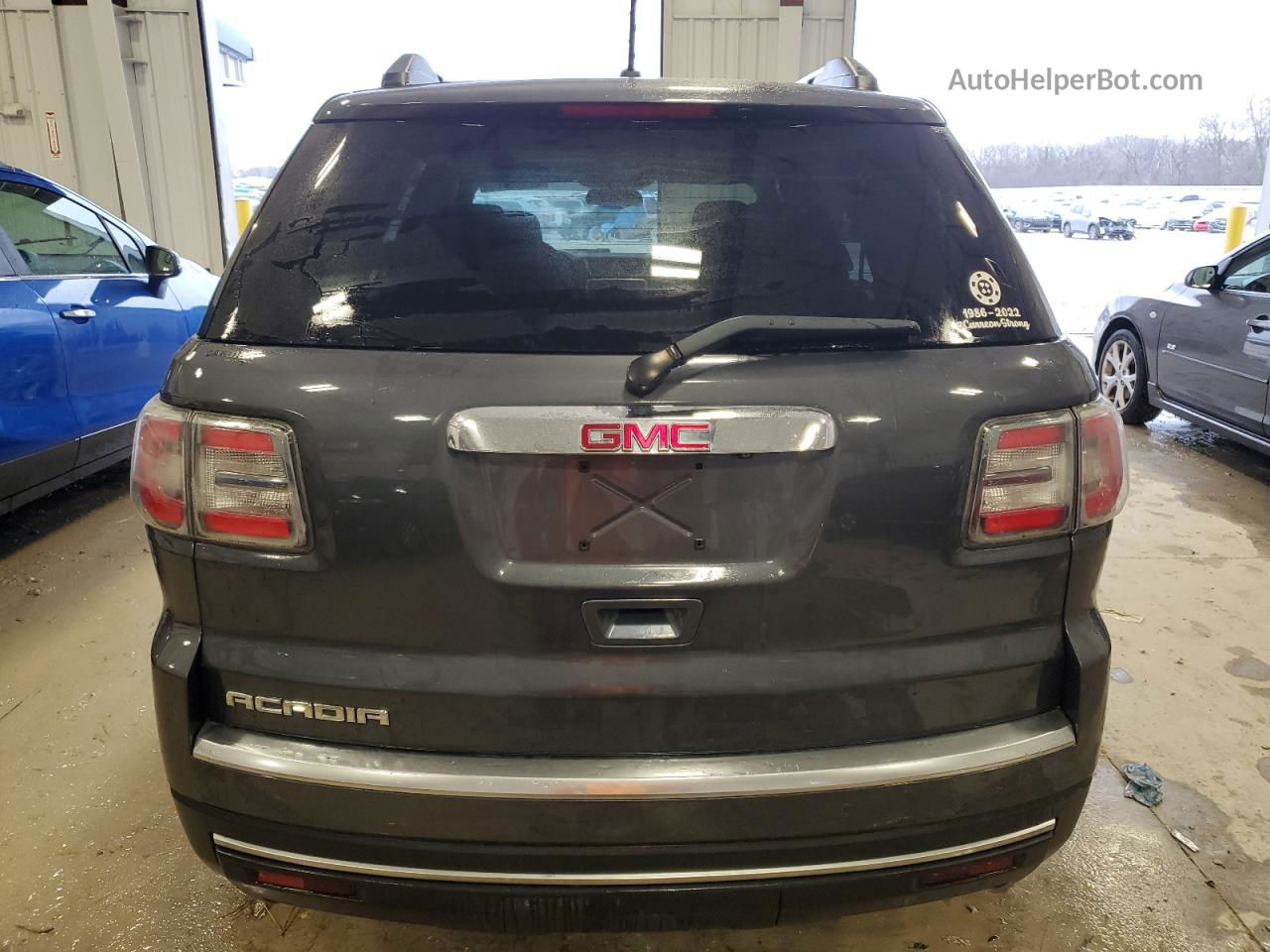 2013 Gmc Acadia Sle Gray vin: 1GKKRPKD7DJ240531