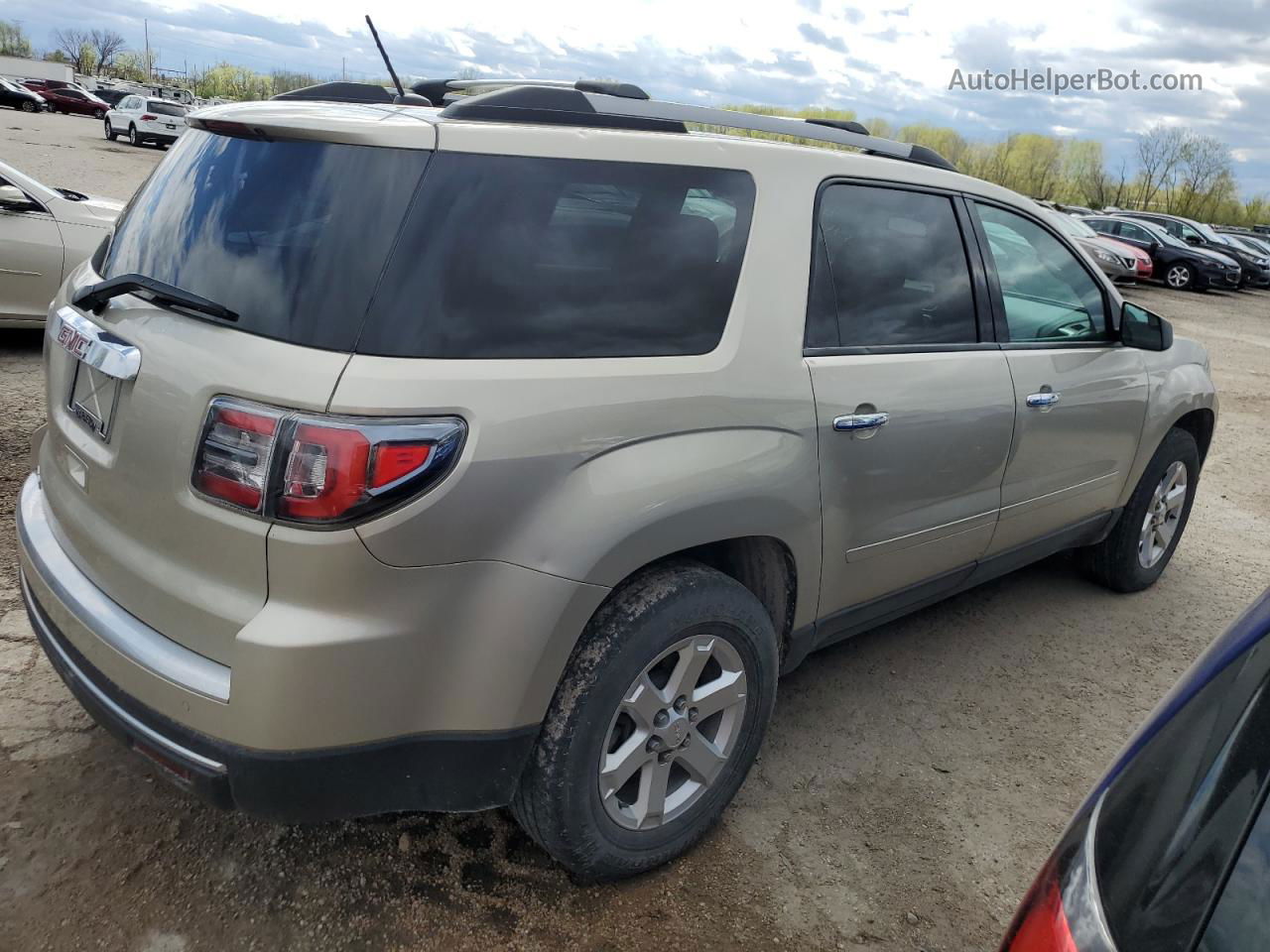 2013 Gmc Acadia Sle Tan vin: 1GKKRPKD7DJ249861