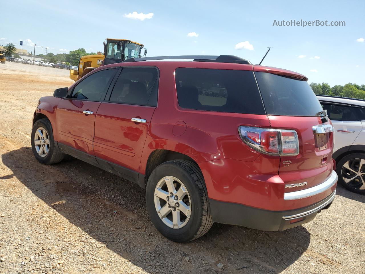 2014 Gmc Acadia Sle Red vin: 1GKKRPKD8EJ274768