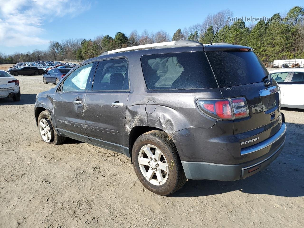 2014 Gmc Acadia Sle Серый vin: 1GKKRPKD8EJ374823