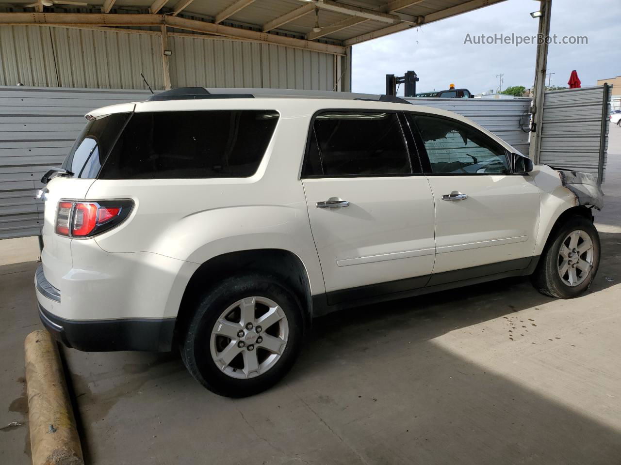 2015 Gmc Acadia Sle Белый vin: 1GKKRPKD8FJ137489