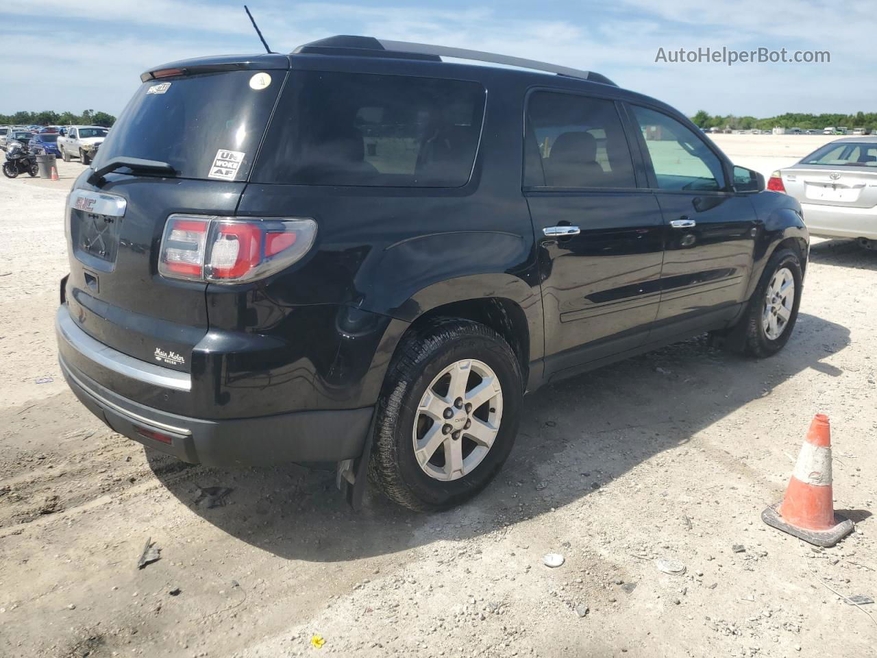 2013 Gmc Acadia Sle Black vin: 1GKKRPKD9DJ231930