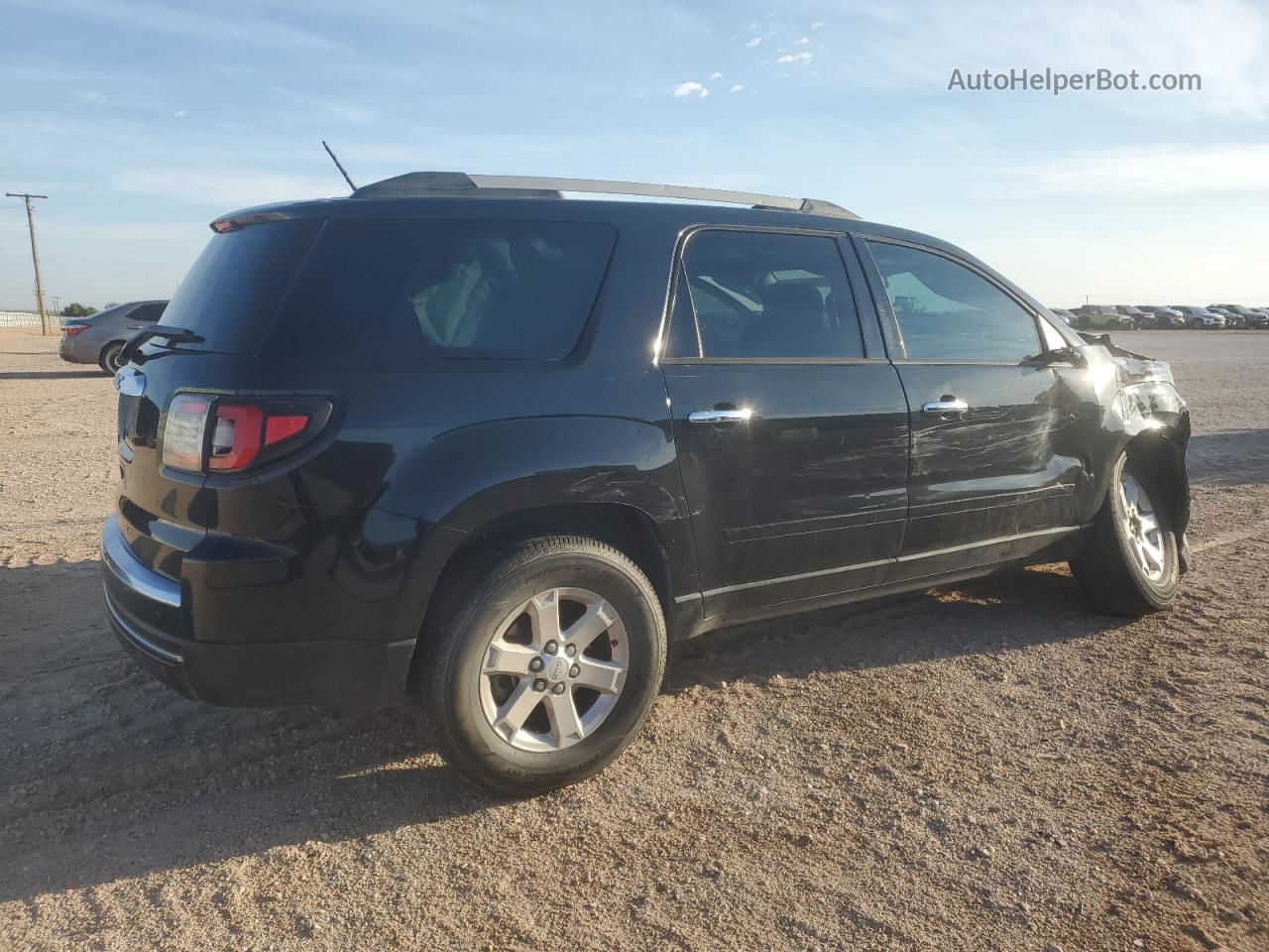 2014 Gmc Acadia Sle Black vin: 1GKKRPKD9EJ147947