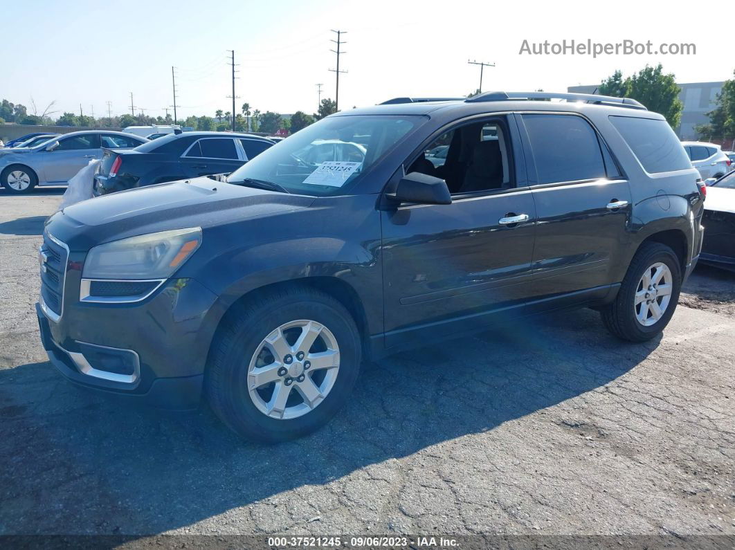 2014 Gmc Acadia Sle Gray vin: 1GKKRPKD9EJ206494