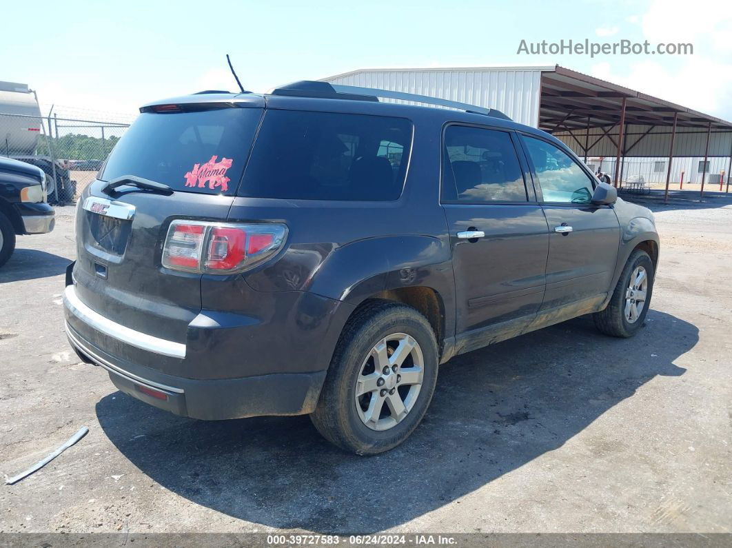 2014 Gmc Acadia Sle-2 Black vin: 1GKKRPKD9EJ351535