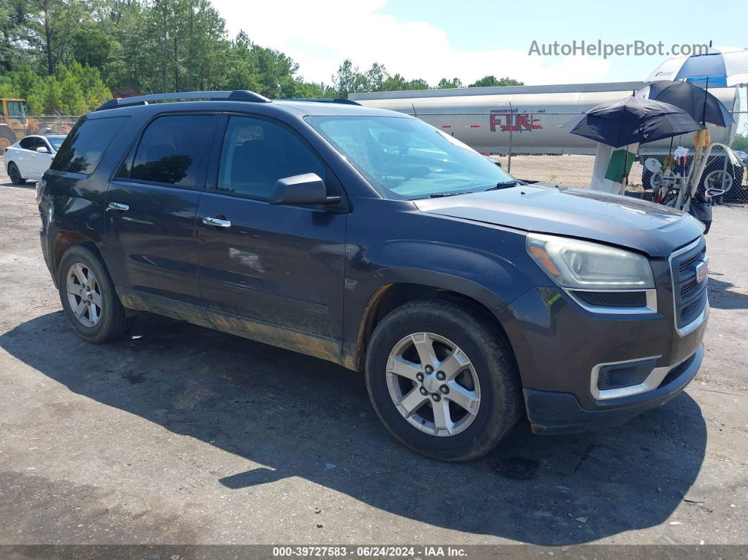 2014 Gmc Acadia Sle-2 Black vin: 1GKKRPKD9EJ351535