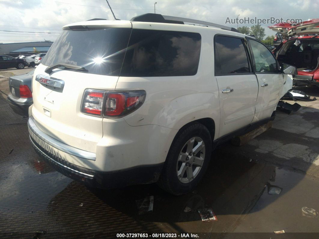 2015 Gmc Acadia Sle Белый vin: 1GKKRPKD9FJ113959