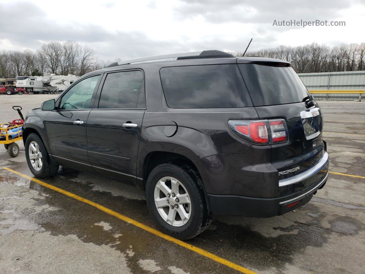 2015 Gmc Acadia Sle Gray vin: 1GKKRPKD9FJ256586