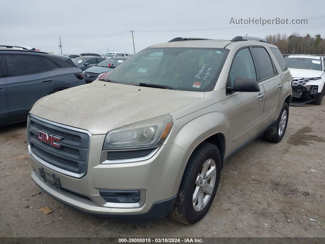 2013 Gmc Acadia Sle-2 Champagne vin: 1GKKRPKDXDJ154257