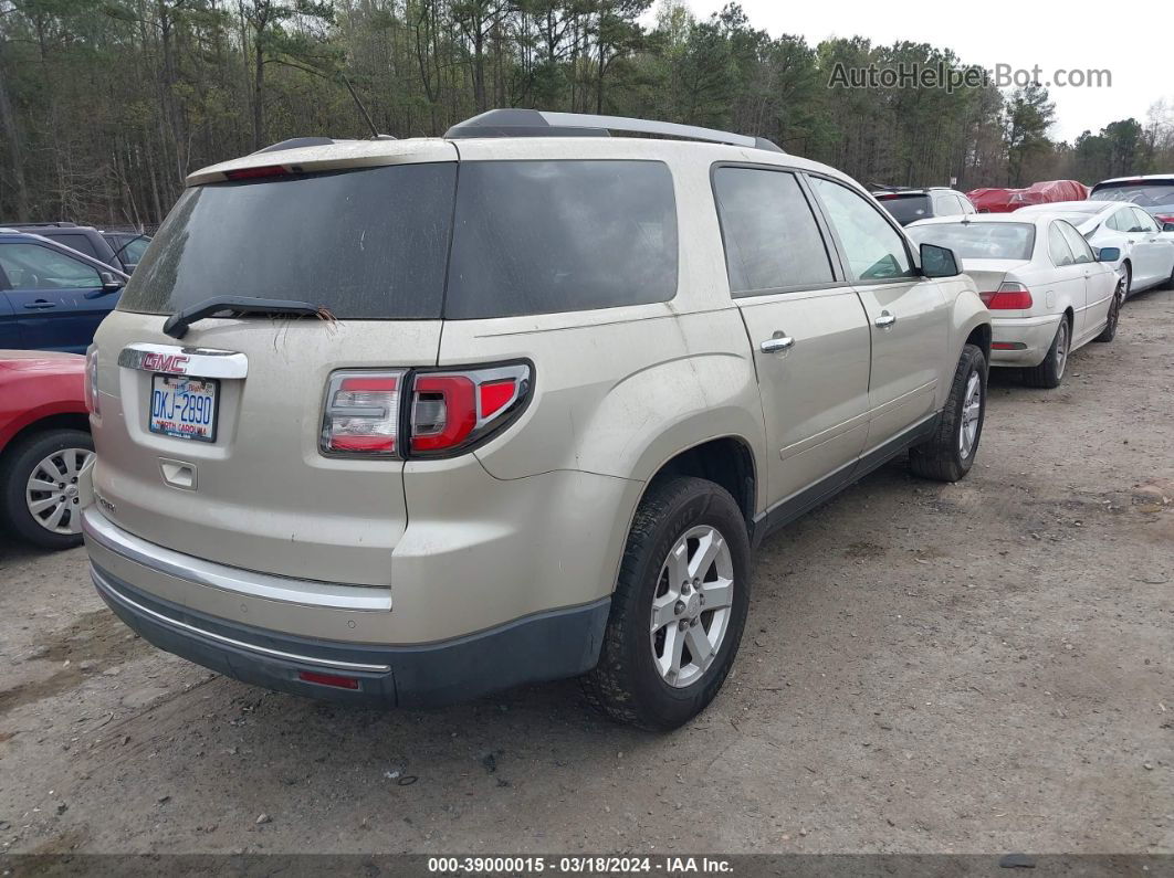 2013 Gmc Acadia Sle-2 Champagne vin: 1GKKRPKDXDJ154257