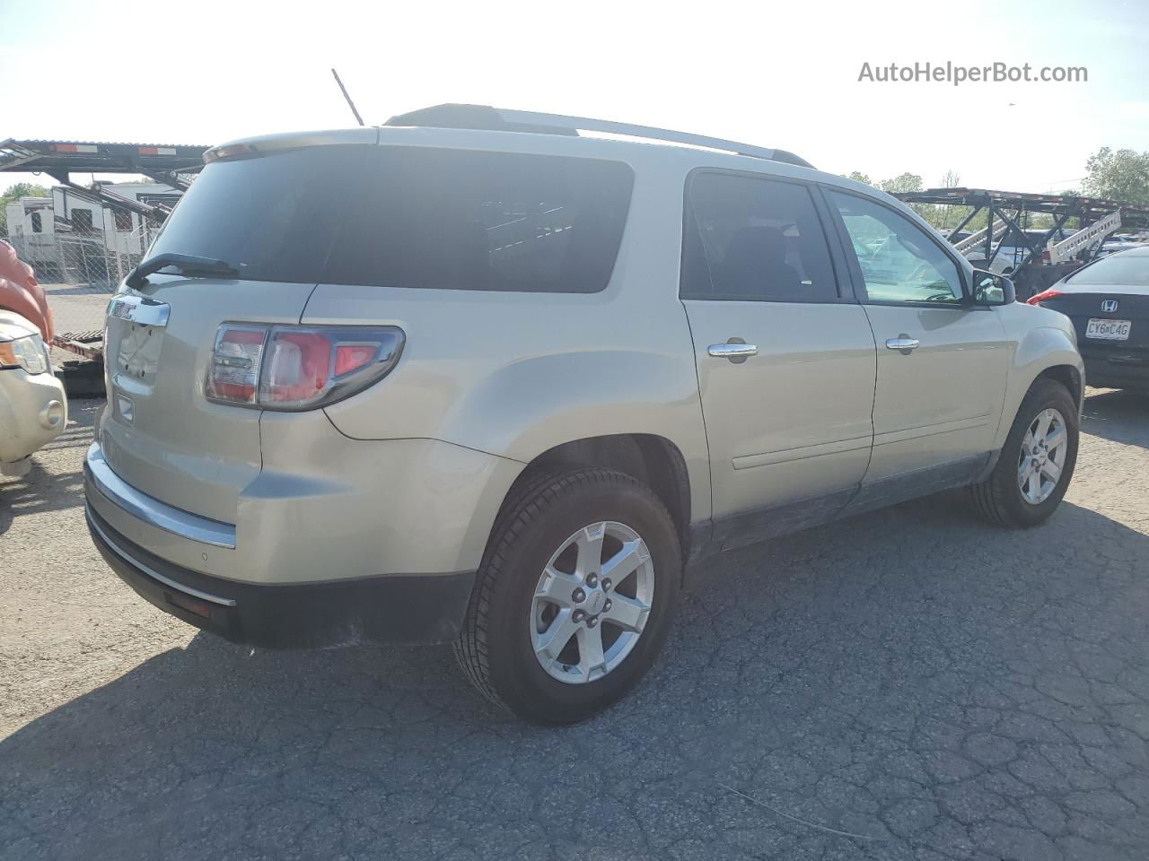 2013 Gmc Acadia Sle Tan vin: 1GKKRPKDXDJ206647