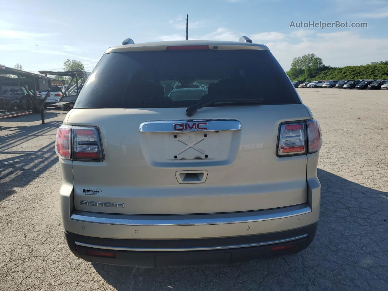 2013 Gmc Acadia Sle Tan vin: 1GKKRPKDXDJ206647