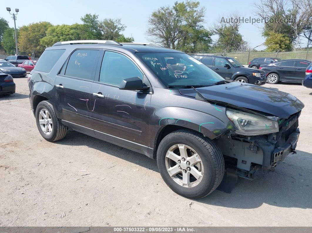 2013 Gmc Acadia Sle Gray vin: 1GKKRPKDXDJ239874