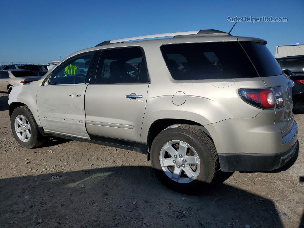 2014 Gmc Acadia Sle Silver vin: 1GKKRPKDXEJ230481