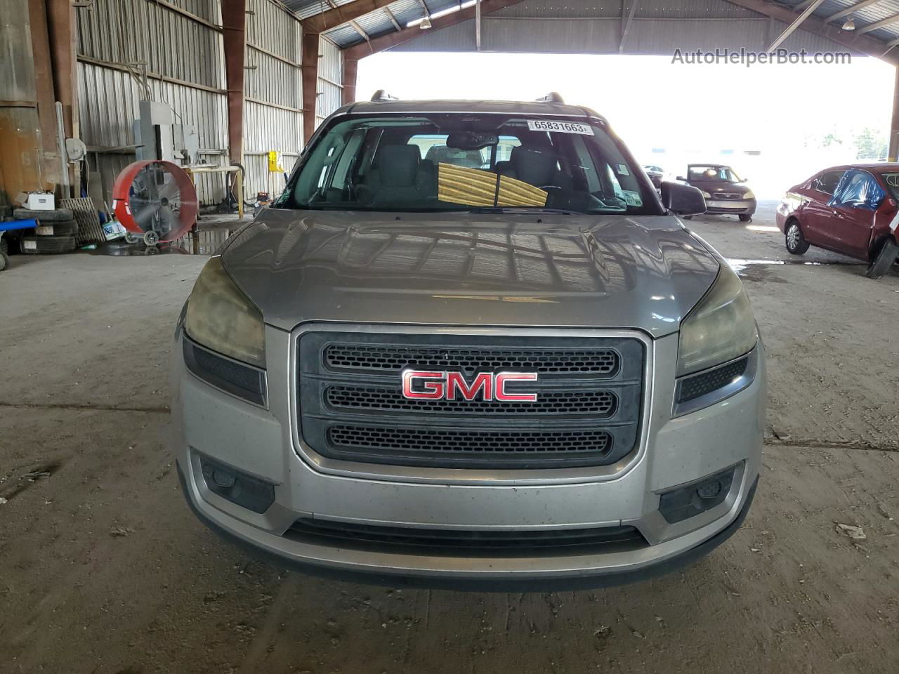 2015 Gmc Acadia Sle Silver vin: 1GKKRPKDXFJ180005