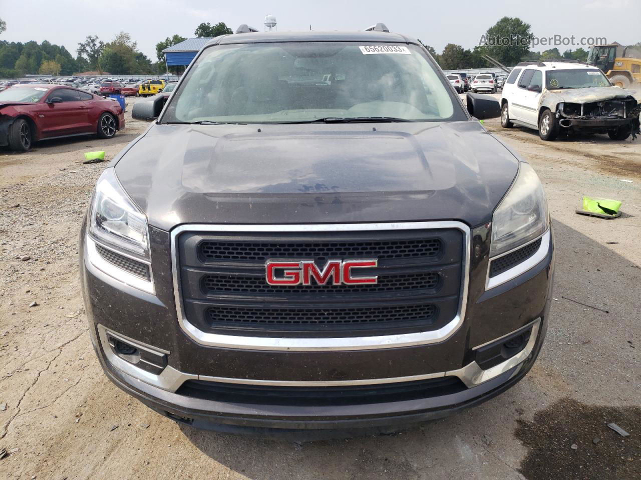 2015 Gmc Acadia Sle Black vin: 1GKKRPKDXFJ323261