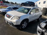 2012 Gmc Acadia Slt-1 White vin: 1GKKRRED1CJ281307