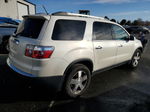 2012 Gmc Acadia Slt-1 White vin: 1GKKRRED1CJ281307