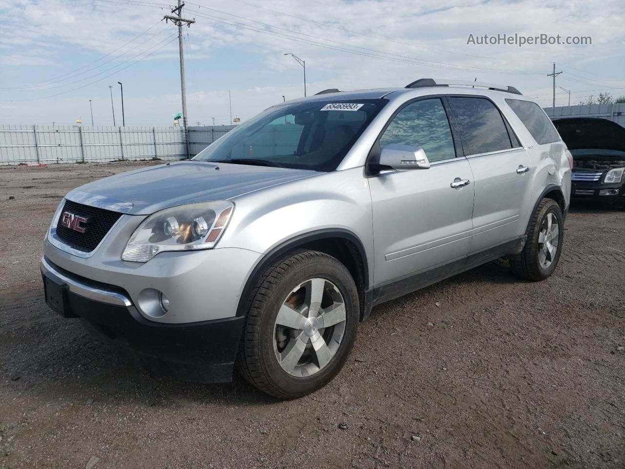 2012 Gmc Acadia Slt-1 Silver vin: 1GKKRRED1CJ303953