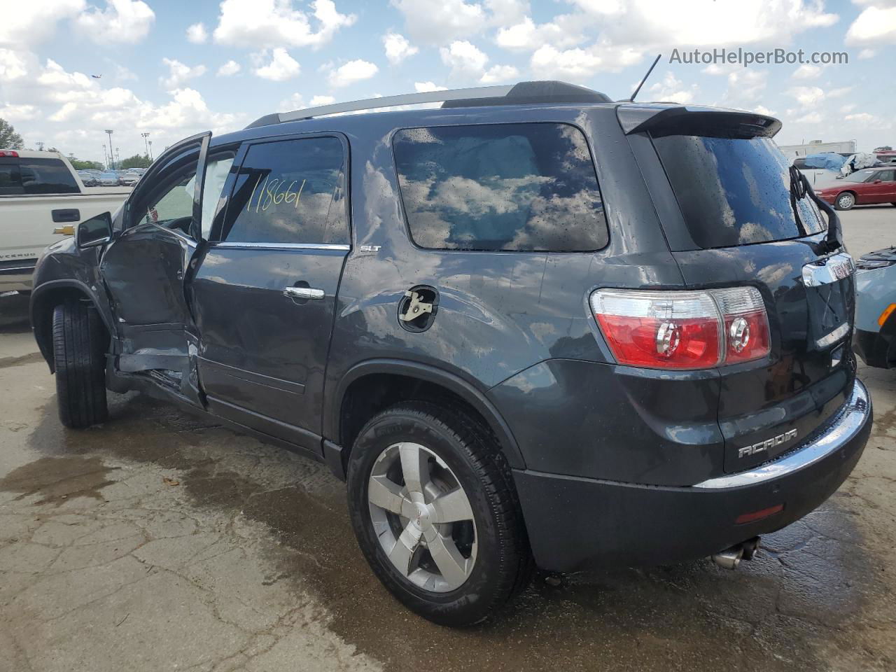 2012 Gmc Acadia Slt-1 Gray vin: 1GKKRRED1CJ395209