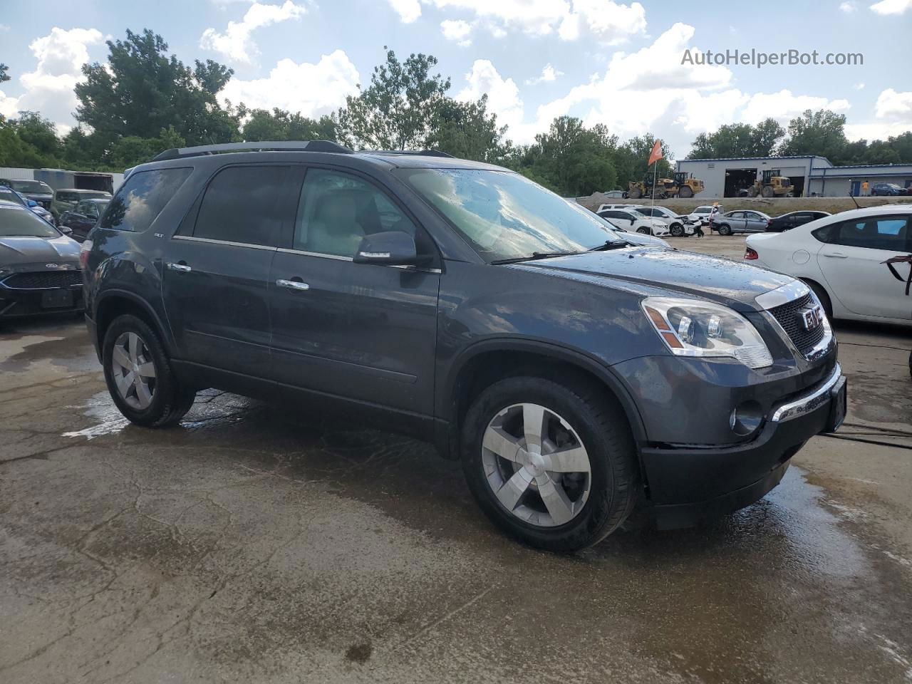 2012 Gmc Acadia Slt-1 Серый vin: 1GKKRRED1CJ395209