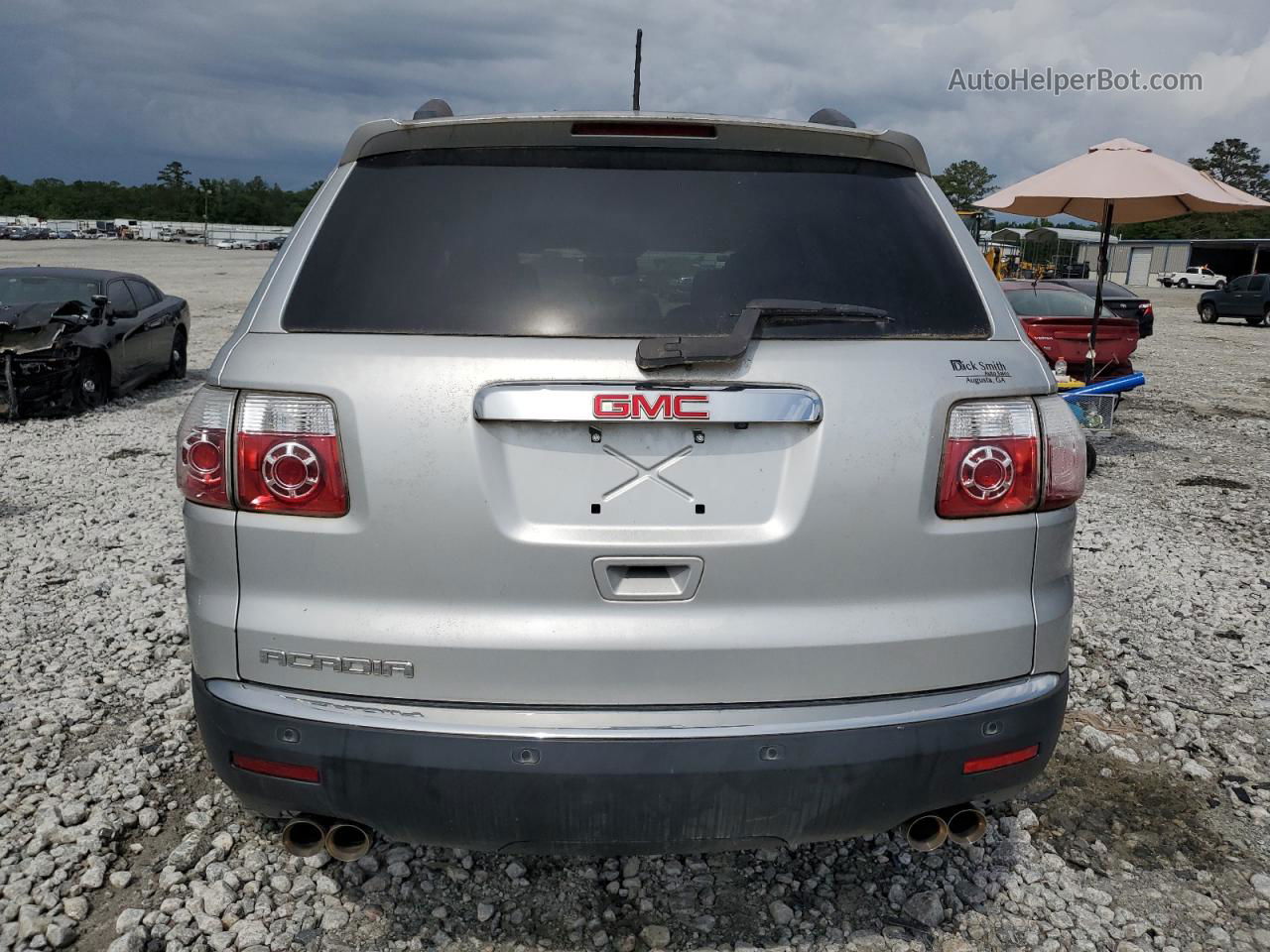 2012 Gmc Acadia Slt-1 Silver vin: 1GKKRRED2CJ161645