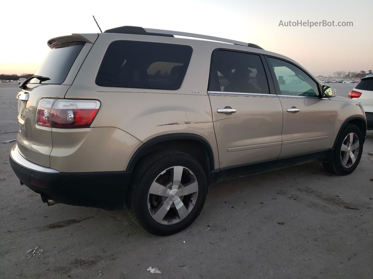 2012 Gmc Acadia Slt-1 Gold vin: 1GKKRRED2CJ191227