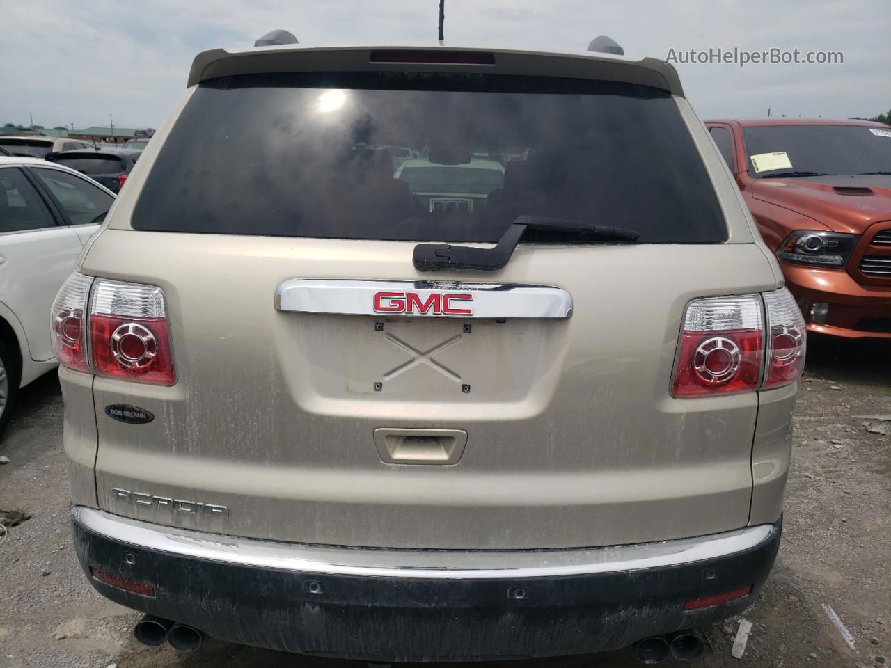 2012 Gmc Acadia Slt-1 Cream vin: 1GKKRRED2CJ243603