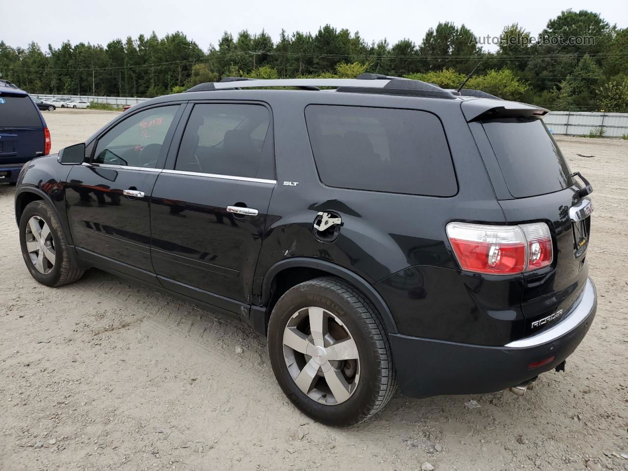 2012 Gmc Acadia Slt-1 Black vin: 1GKKRRED2CJ389953