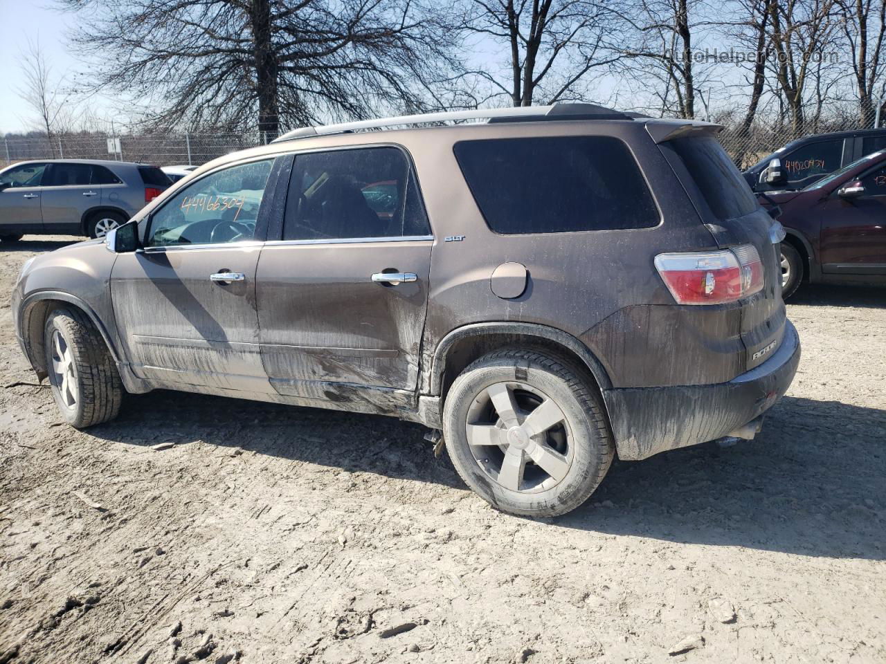 2012 Gmc Acadia Slt-1 Brown vin: 1GKKRRED3CJ394739