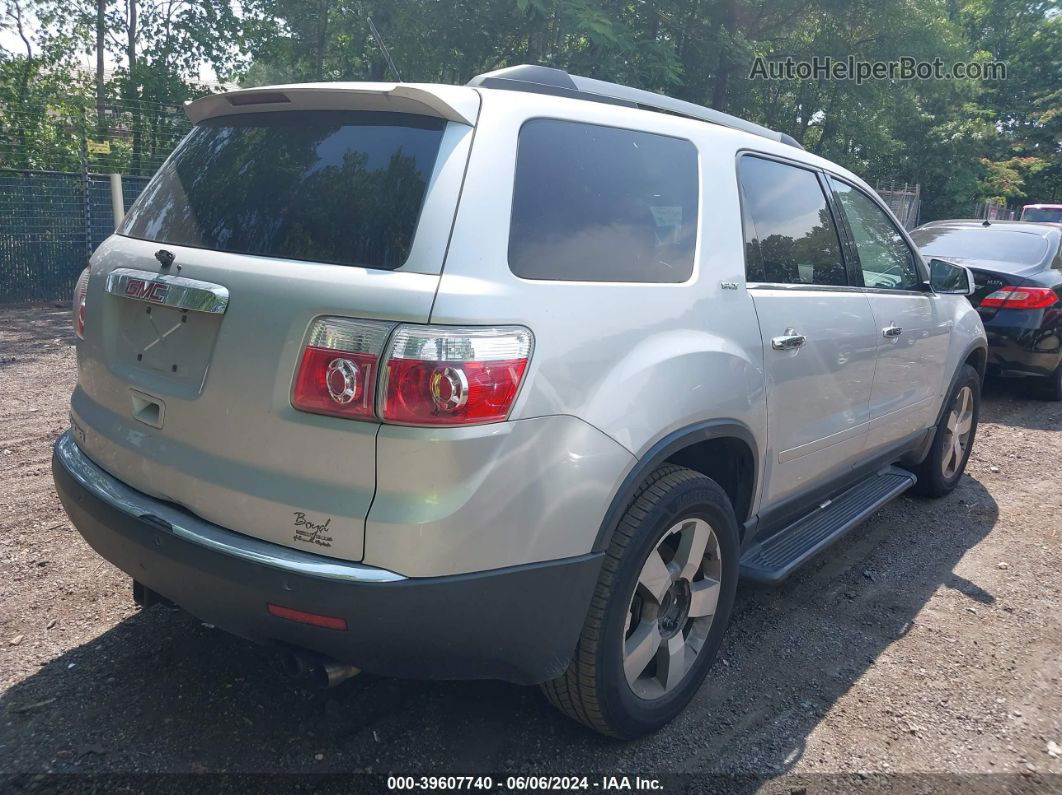 2012 Gmc Acadia Slt-1 Silver vin: 1GKKRRED3CJ409658