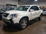 2012 Gmc Acadia Slt-1 White vin: 1GKKRRED4CJ381241