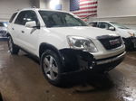 2012 Gmc Acadia Slt-1 White vin: 1GKKRRED4CJ381241