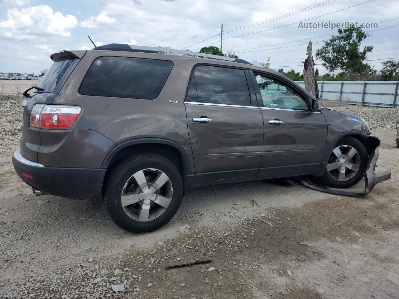 2012 Gmc Acadia Slt-1 Brown vin: 1GKKRRED5CJ150137