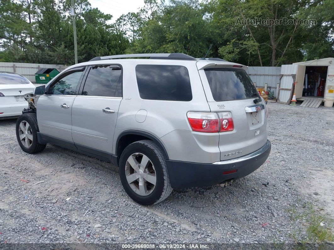 2012 Gmc Acadia Slt-1 Silver vin: 1GKKRRED5CJ202270